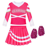 Adult Women Z-O-M-B-I-E-S ZOMBIES 3 Addison Cosplay Dress Halloween Carnival Costume Dress Up - INSWEAR